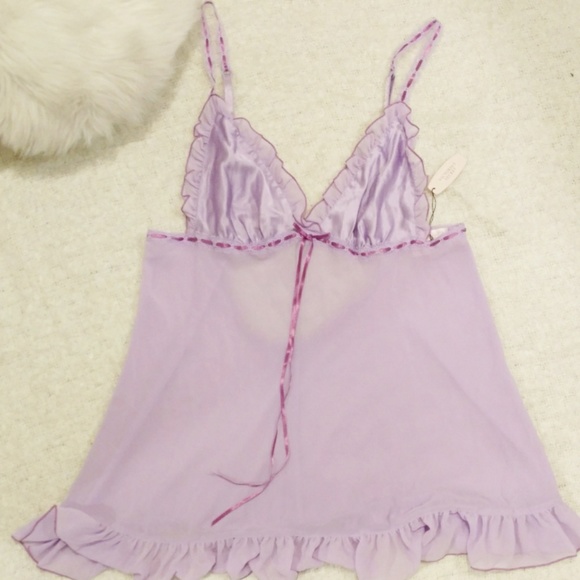 Victoria's Secret Other - NWT Victoria's Secret Purple Sheer Cami